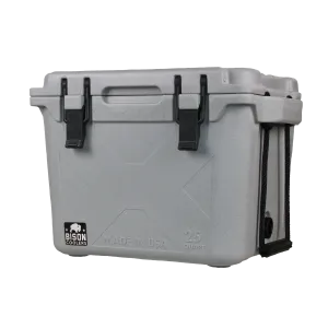 Bison Coolers Gray Granite 25 Quart Cooler