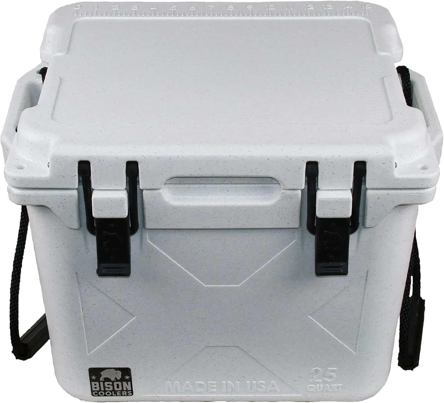 BISON COOLERS Rotomolded Cooler Extreme Engineered Durability with Hard Shell, Lid and Liner | Long Lasting Ice Chest with Double Insulated Walls | Made in The USA