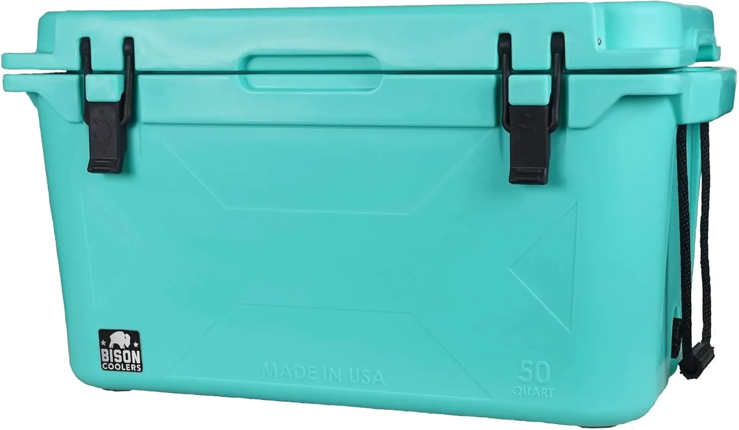 BISON COOLERS Rotomolded Cooler Extreme Engineered Durability with Hard Shell, Lid and Liner | Long Lasting Ice Chest with Double Insulated Walls | Made in The USA