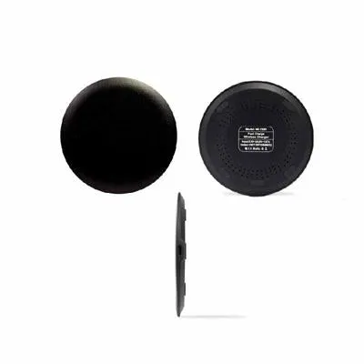 Black Wireless Charger (LED LOGO)