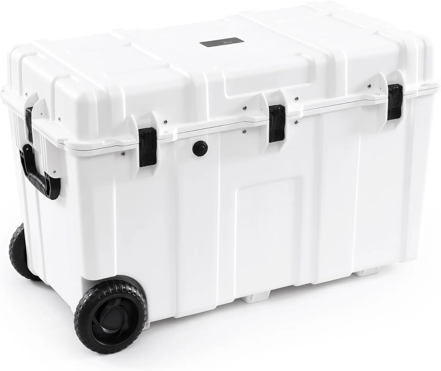 BluBox Hard Cooler Box, Heavy-Duty for Extended Outdoor Use, Camping, Fishing, White