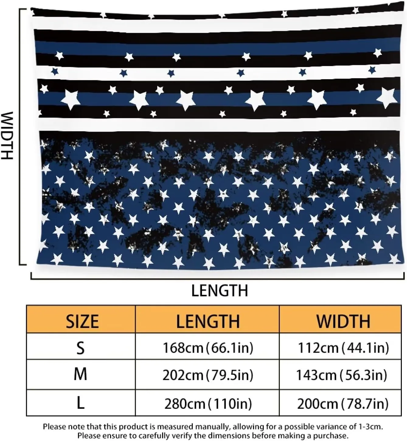Blue American Flag Waterproof Sandproof Beach Blanket for Adults Outdoor Beach Mat Woven Lightweight Foldable Picnic Mat for Travel Camping Hiking Beach Towel Large