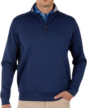 Bobby Jones Golf Apparel - Performance RTJ Quarter-Zip Golf Pullover for Men