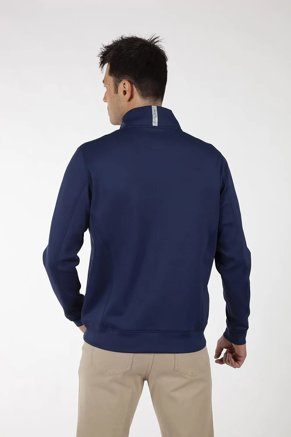 Bobby Jones Golf Apparel - Performance RTJ Quarter-Zip Golf Pullover for Men