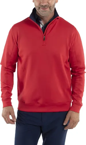 Bobby Jones Golf Apparel - Performance RTJ Quarter-Zip Golf Pullover for Men
