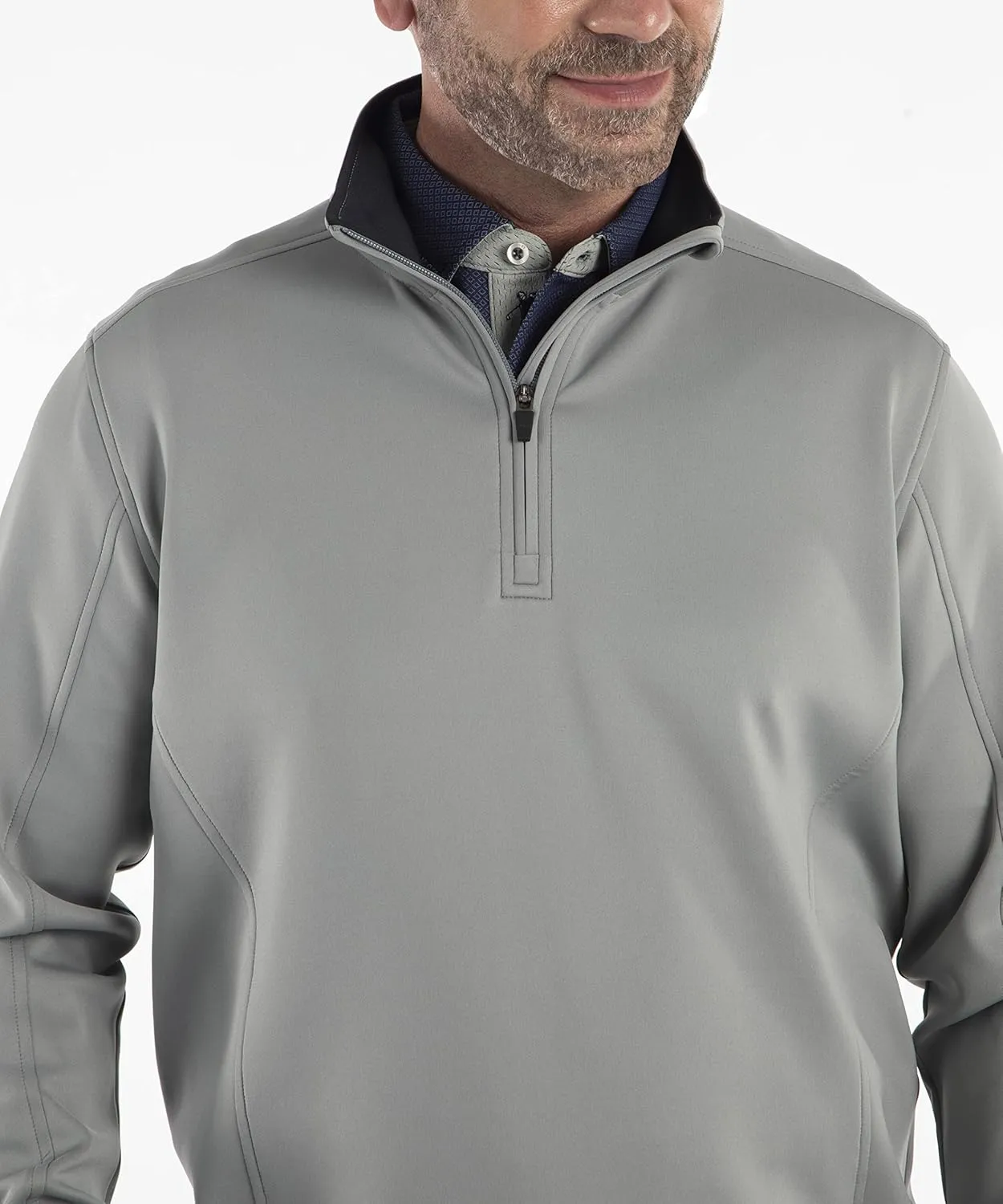 Bobby Jones Golf Apparel - Performance RTJ Quarter-Zip Golf Pullover for Men