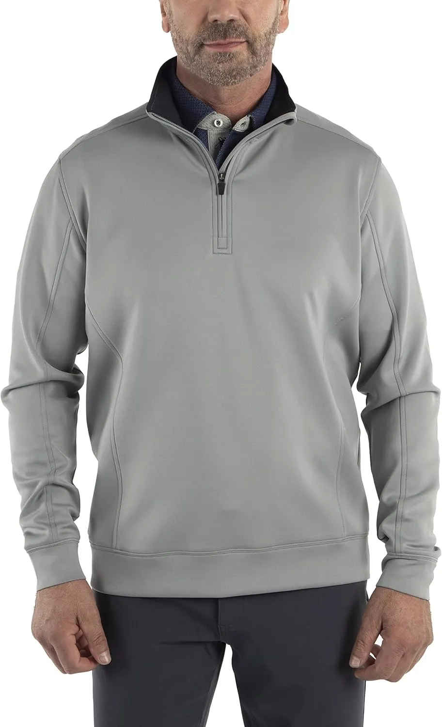 Bobby Jones Golf Apparel - Performance RTJ Quarter-Zip Golf Pullover for Men