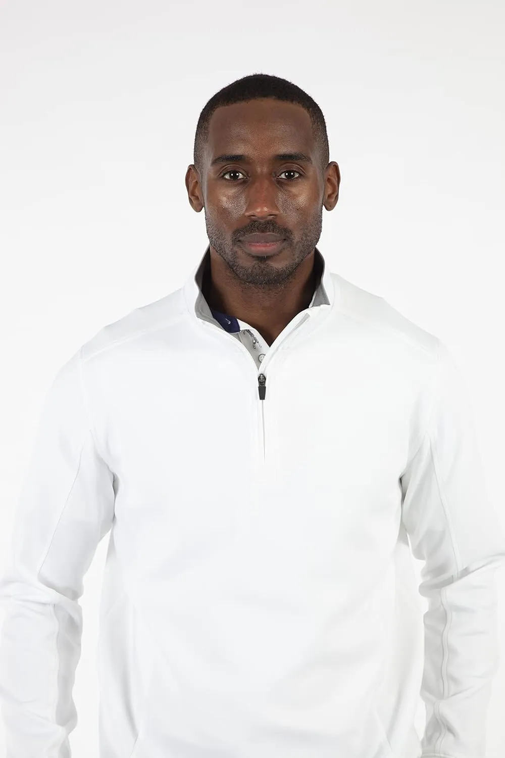 Bobby Jones Golf Apparel - Performance RTJ Quarter-Zip Golf Pullover for Men