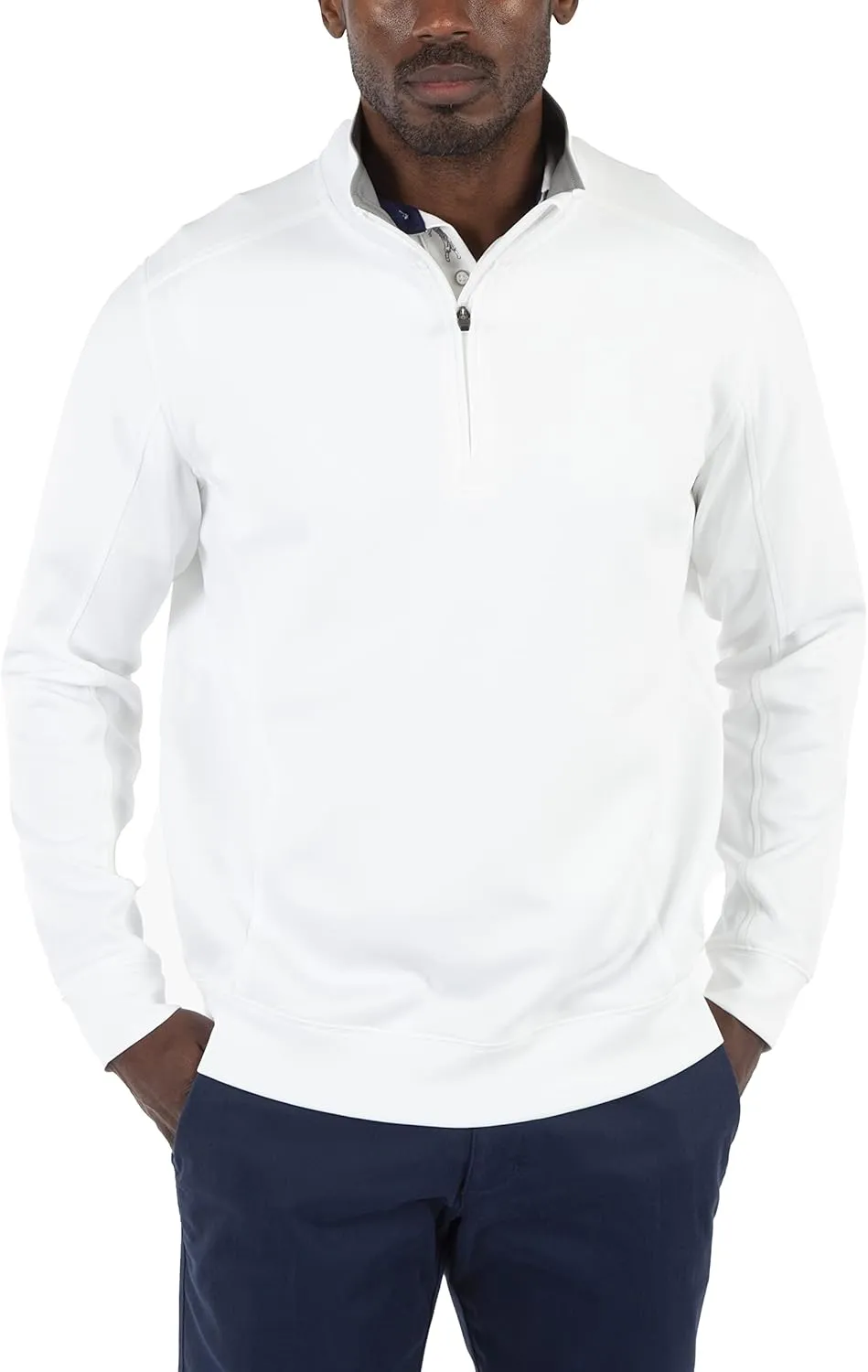Bobby Jones Golf Apparel - Performance RTJ Quarter-Zip Golf Pullover for Men