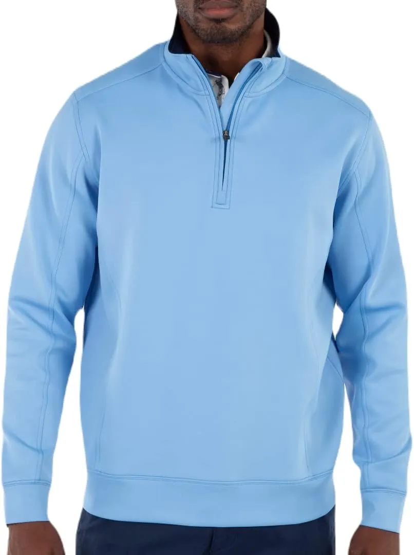 Bobby Jones Golf Apparel - Performance RTJ Quarter-Zip Golf Pullover for Men