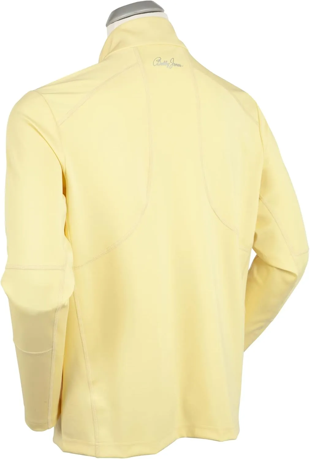 Bobby Jones Golf Apparel - Performance Viking Quarter-Zip Long-Sleeve Polyester/Spandex Pullover Sweater for Men