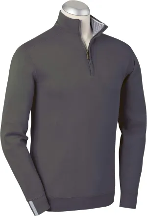Bobby Jones Lux Pima Leaderboard Golf Pullover – Men’s 1/4 Zip Pullover Golf Apparel