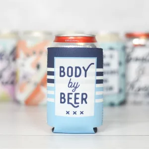 Body By Beer Can Cooler