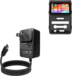 BoxWave Charger Compatible with Eonon FDF1X6 Ford F150 Car Stereo with Wireless CarPlay & Android Auto (9 in) - Wall Charger Direct (15W), Rapid Charge Your Device with Built-in 6ft Cable