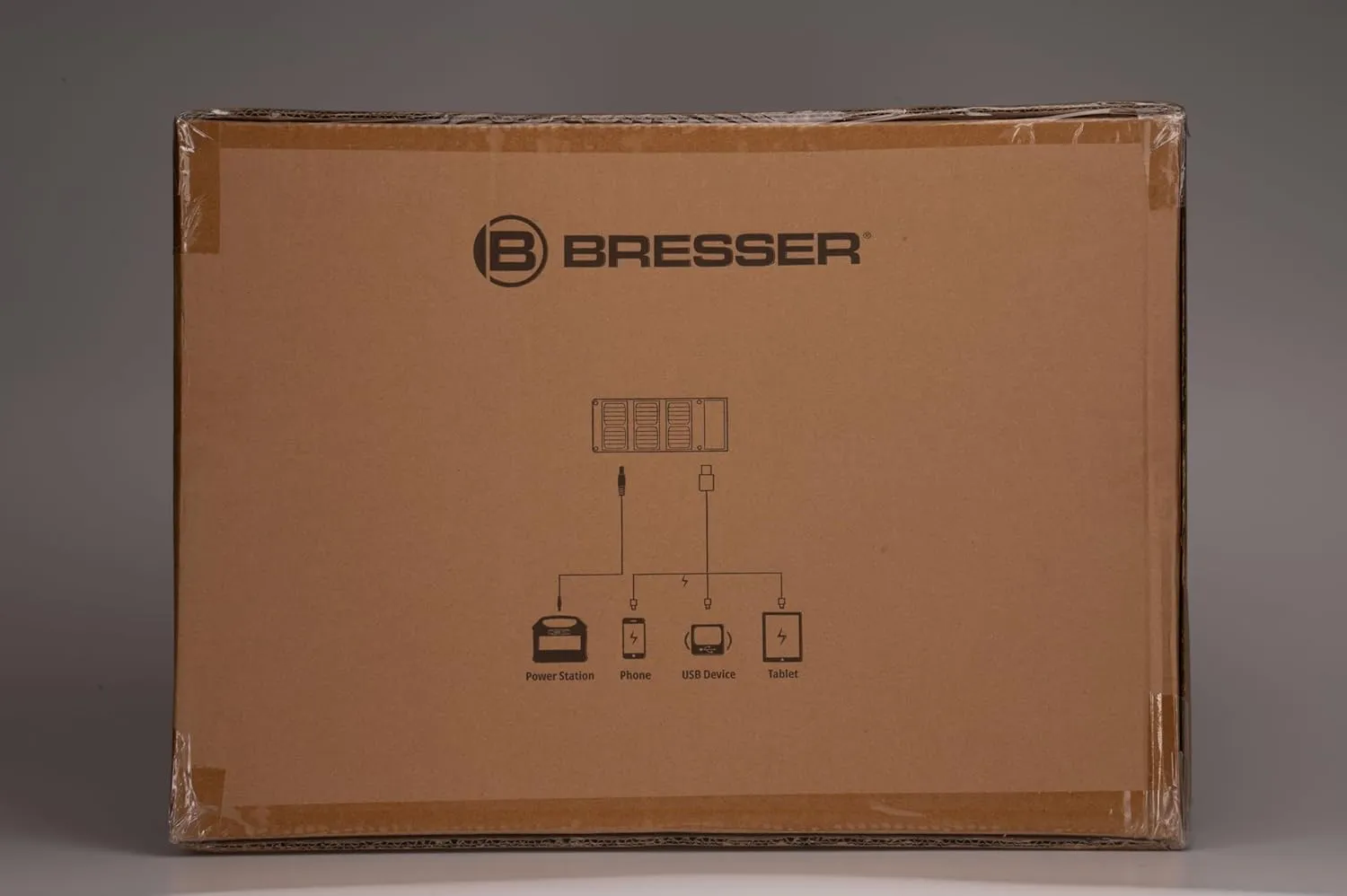 BRESSER Mobile Solar Charger 90 Watt with USB and DC output