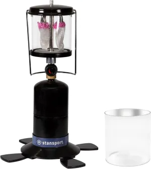 Bundle of Stansport Double Mantle Propane Lantern (170),Black   Stansport Lantern Globe for Item#170 (167)