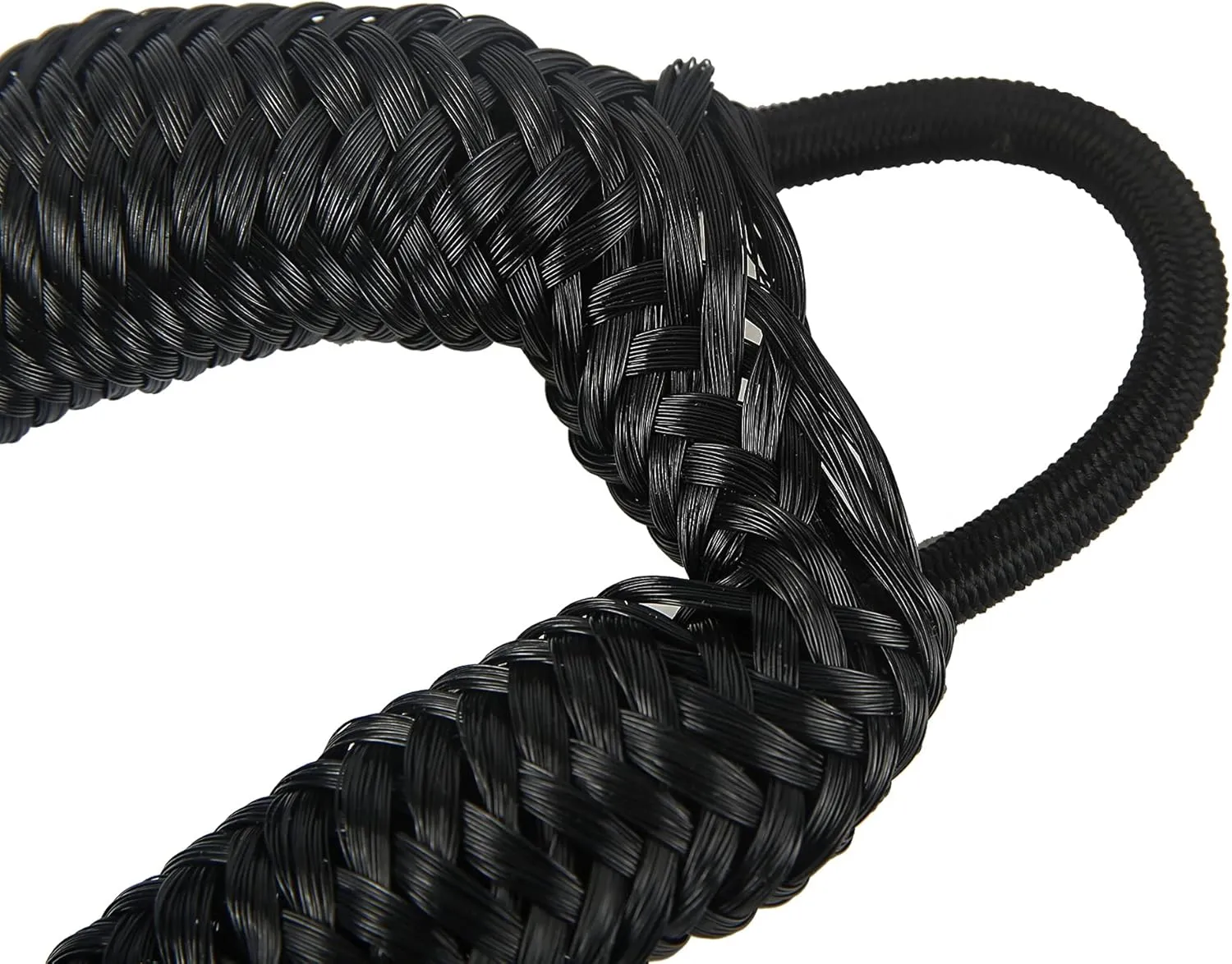 Bungee Dock Lines for Boats Mooring Rope Bungee Boat Dock Line for Jet Ski Pontoon Kayak Accessories(Black 4P)