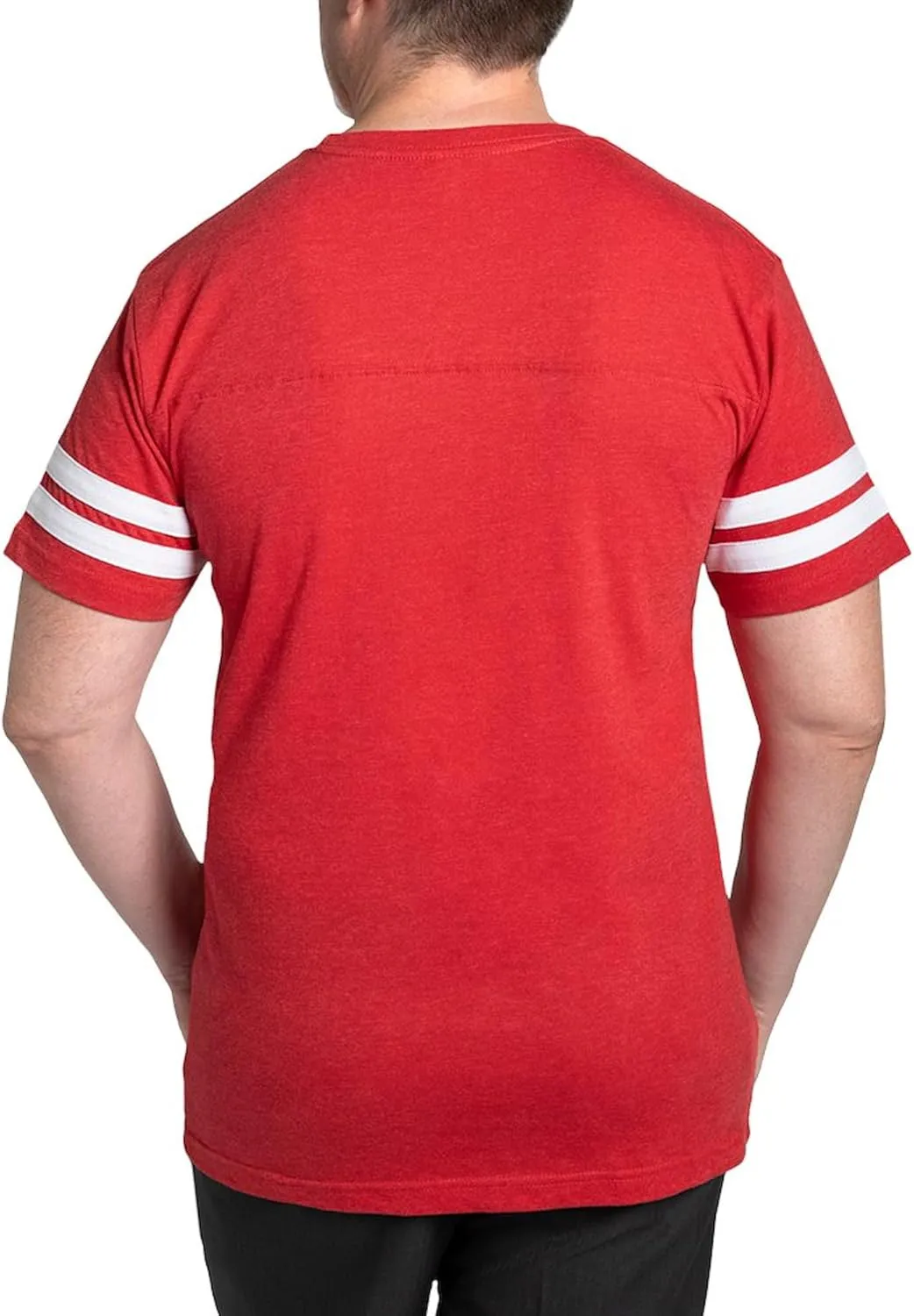CafePress Big Smile Jack O Lantern Halloween October Holid Men's Football T Shirt Men's Football T-Shirt