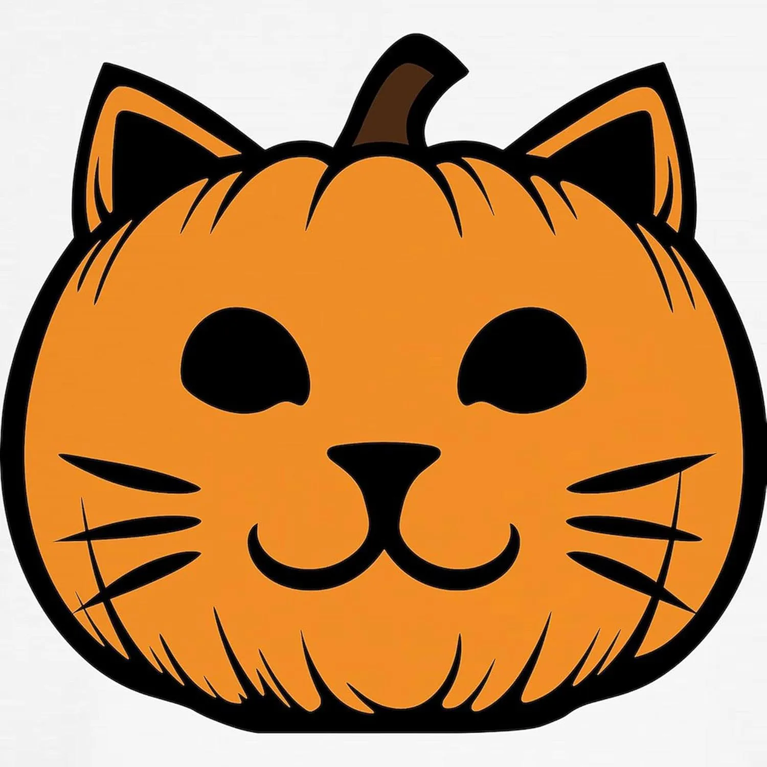 CafePress Cat Jack O Lantern Pumpkin Kids Baseball T Shirt Kids Cotton Baseball Jersey, 3/4 Raglan Sleeve Shirt
