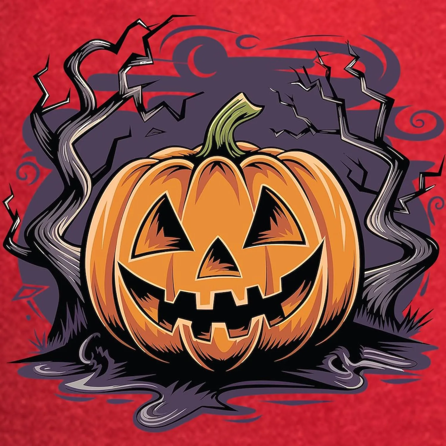 CafePress Jack O' Lantern Magic Men's Football T Shirt Men's Football T-Shirt