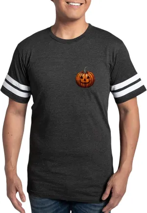 CafePress Jack O Lantern T Shirt Men's Football T-Shirt