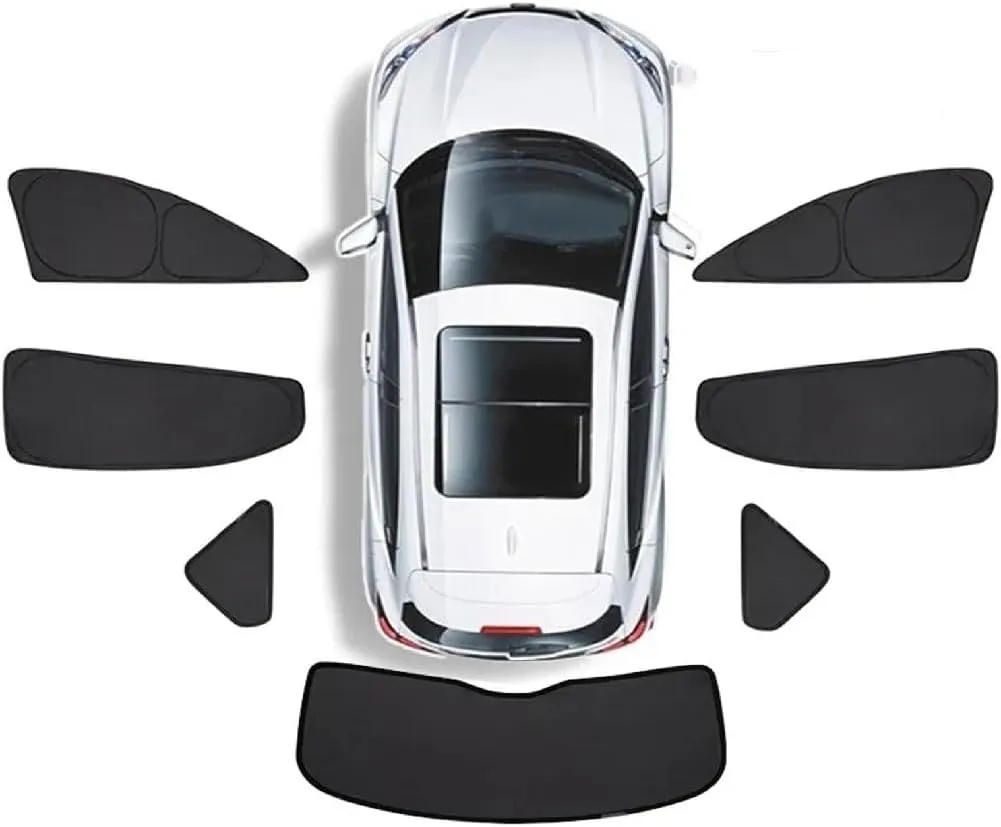 Car Side Window Sunshade for Suzuki Vitra 2016-2025, Front Rear Windows Shades Privacy Curtains Block UV Sun Protection Blackout Cover Accessories, E/7 Whole Vehicle
