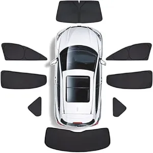 Car Side Window Sunshade for Suzuki Vitra 2016-2025, Front Rear Windows Shades Privacy Curtains Block UV Sun Protection Blackout Cover Accessories, G/8 Whole Vehicle