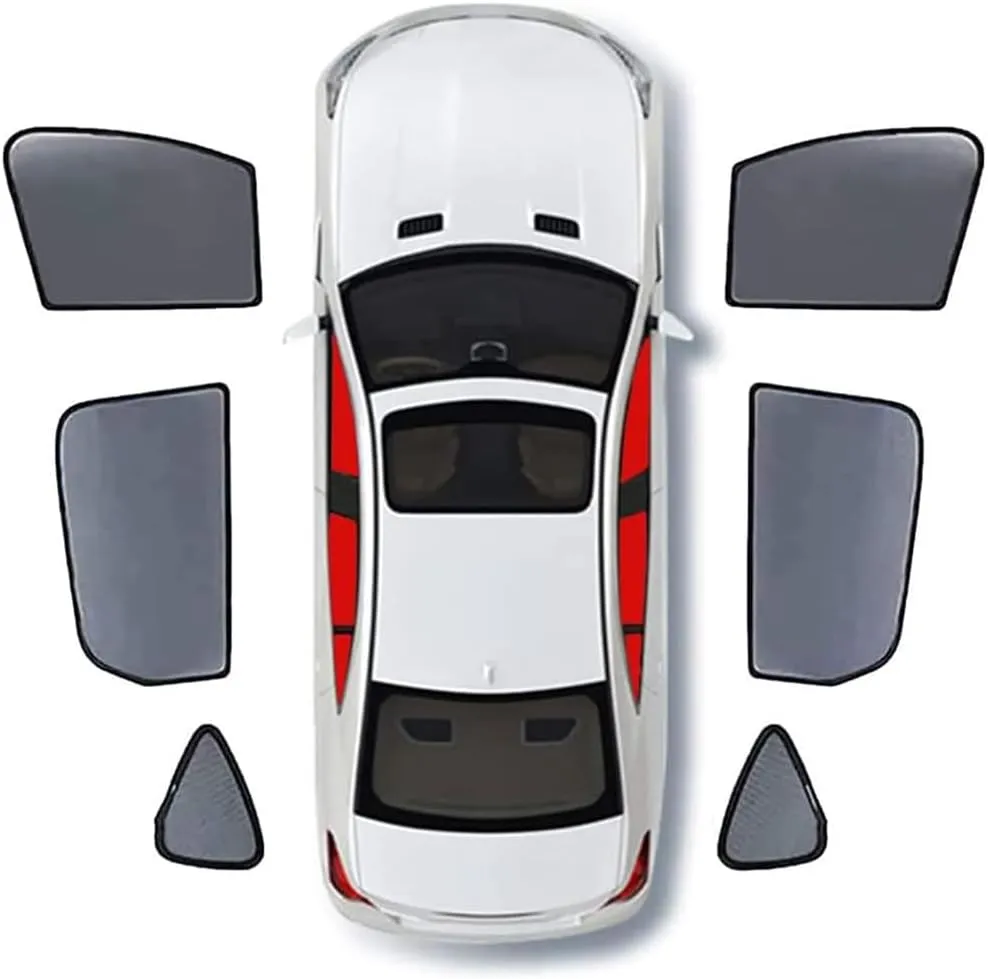 Car Side Window Sunshades for Mazda BIANTE, Sun Protection Heat UV Foldable Triangular Rear Full Covers Interior Accessories Automotive,G