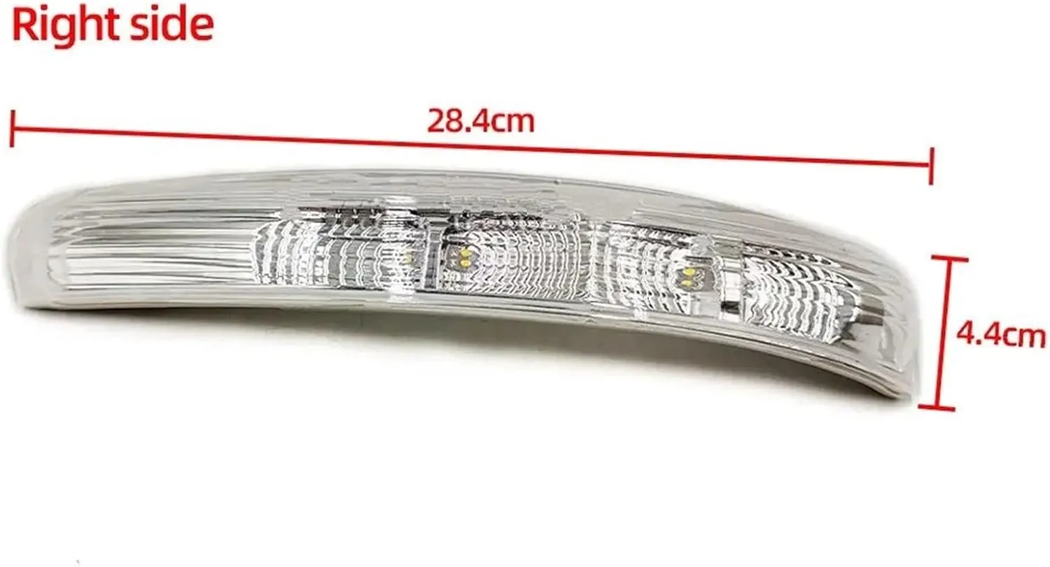 Car Turn Signal Light Led Side Mirror Turn Signal Light Side Repeater Lamp Rear View Rearview Mirror Signal Lamp for Chevrolet for Captiva 2007 2008 2009 2010 2011-2016(Right Side)