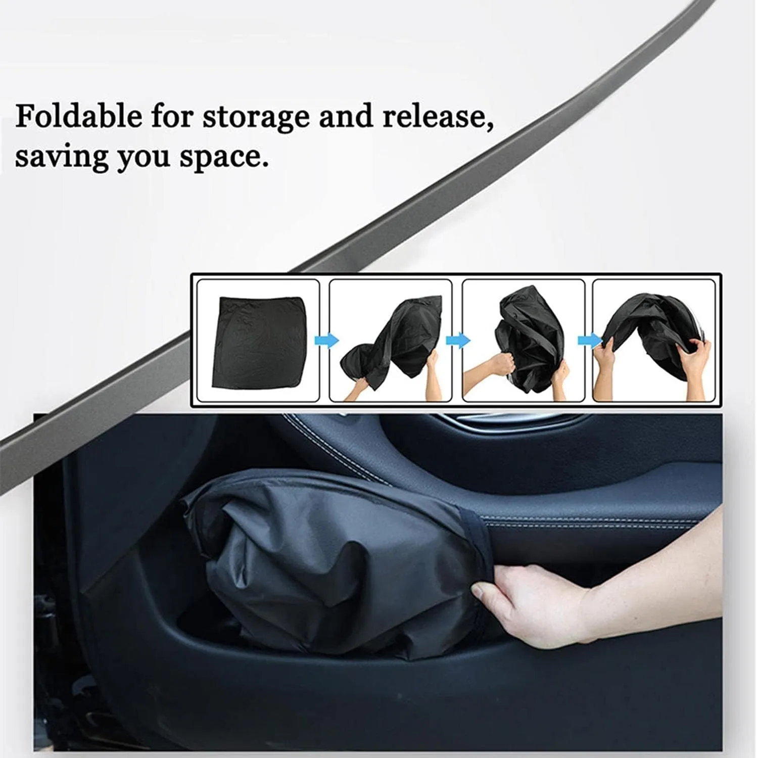Car Windshield Sun Shade for Excelle GT Hatchback 2007-2015, Foldable Portable Car Universal Shade Umbrella, Block UV Rays, Keep Cool and Protect Interior,Silver