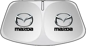 Car Windshield Sun Shade for Mazda Biante 2008-2018, Foldable Sunshade Windshield Sun Visor for Sun Heat and UV Protection Visor Accessories