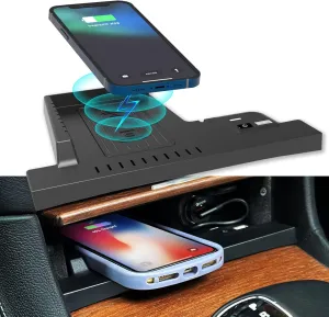 CarQiWireless Wireless Charger for Chrysler 300 Accessories,Center Console Wireless Charging Pad for Chrysler 300 2011-2023 Accessories,for 2012/2013/2014/2015/2016 Chrysler 300 Accessories