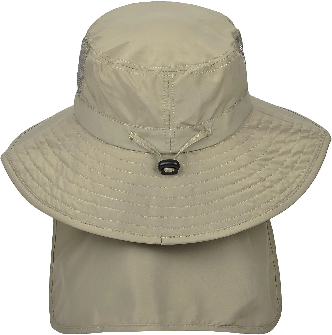 Catalonia Sun Hat for Men,Outdoor Wide Brim Hat with Neck Flap Cover for Fishing Hiking Safari Gardening