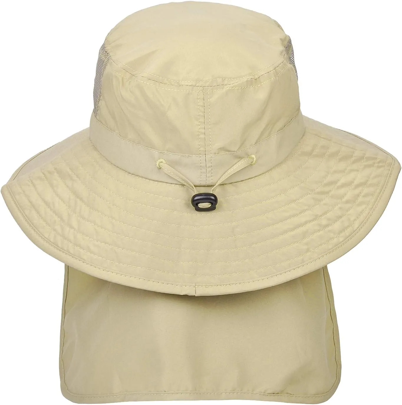 Catalonia Sun Hat for Men,Outdoor Wide Brim Hat with Neck Flap Cover for Fishing Hiking Safari Gardening