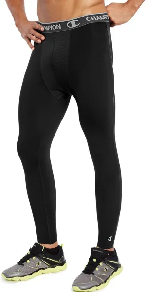 Champion Compression Tights, Moisture-Wicking, Men’s Athletic Shorts, 9" Inseam