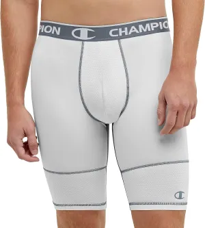 Champion Men's Compression Shorts, Total Support Pouch, Mvp, Moisture-wicking, 6" & 9"