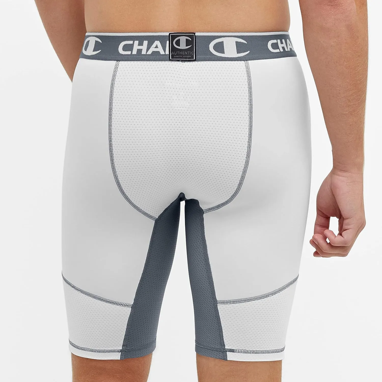 Champion Men's Compression Shorts, Total Support Pouch, Mvp, Moisture-wicking, 6" & 9"