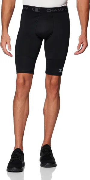 Champion Men's Compression Shorts, Total Support Pouch, Mvp, Moisture-wicking, 6" & 9"