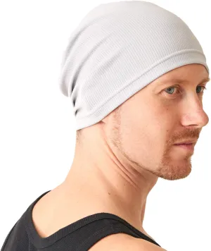 CHARM Mens Running Sports Beanie - Gym Caps Sweat Wicking Bike Hat Helmet Liner