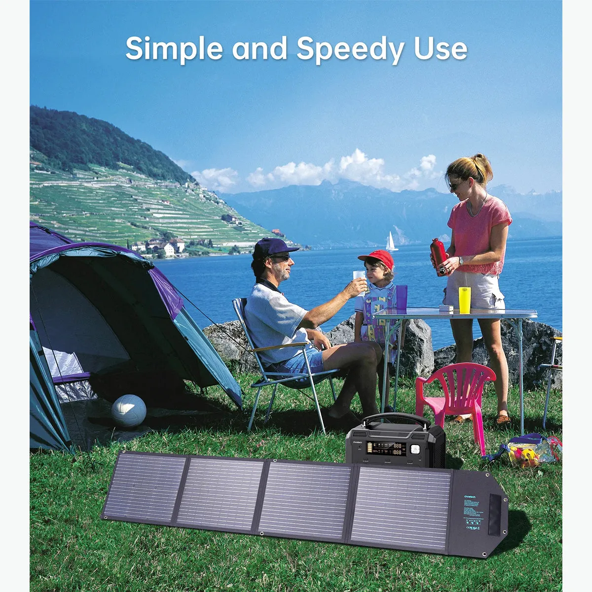 Choetech Solar Pannel SC009 (Black)