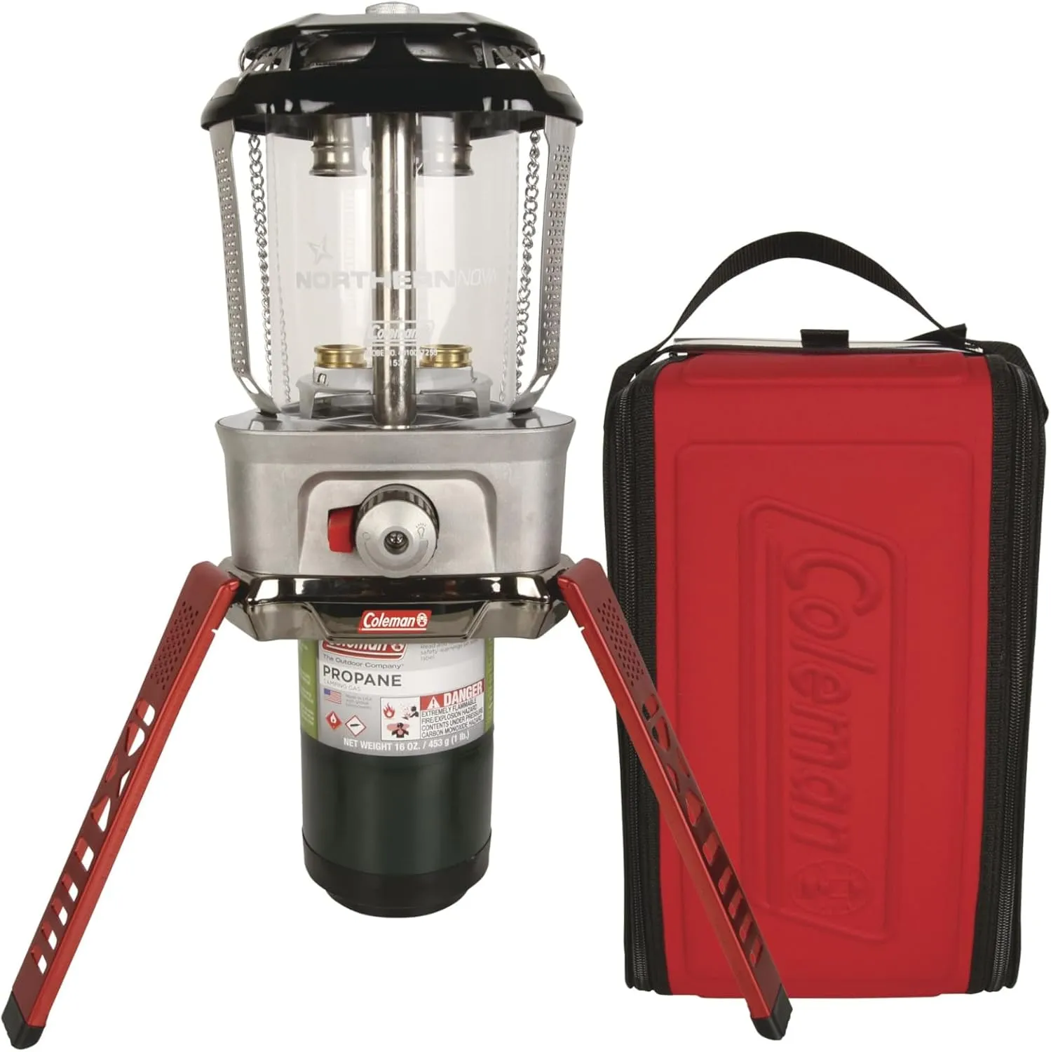 Coleman Northern Nova Propane Lantern with Case