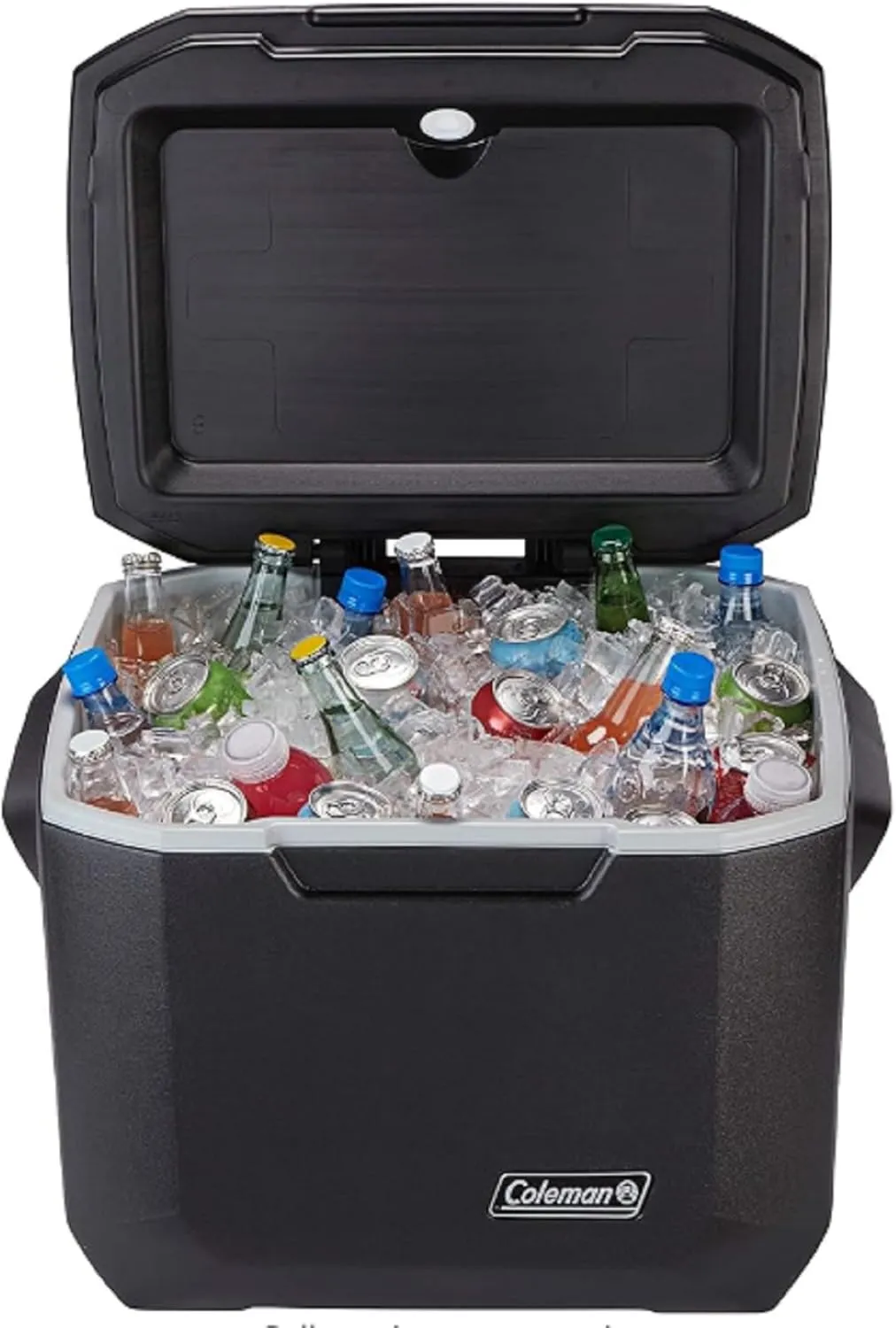 Coleman Xtreme 50qt Wheeled Cooler, Extra-Walled Insulation Keeps Ice up to 5 Days, Portable Rolling Hard Chiller