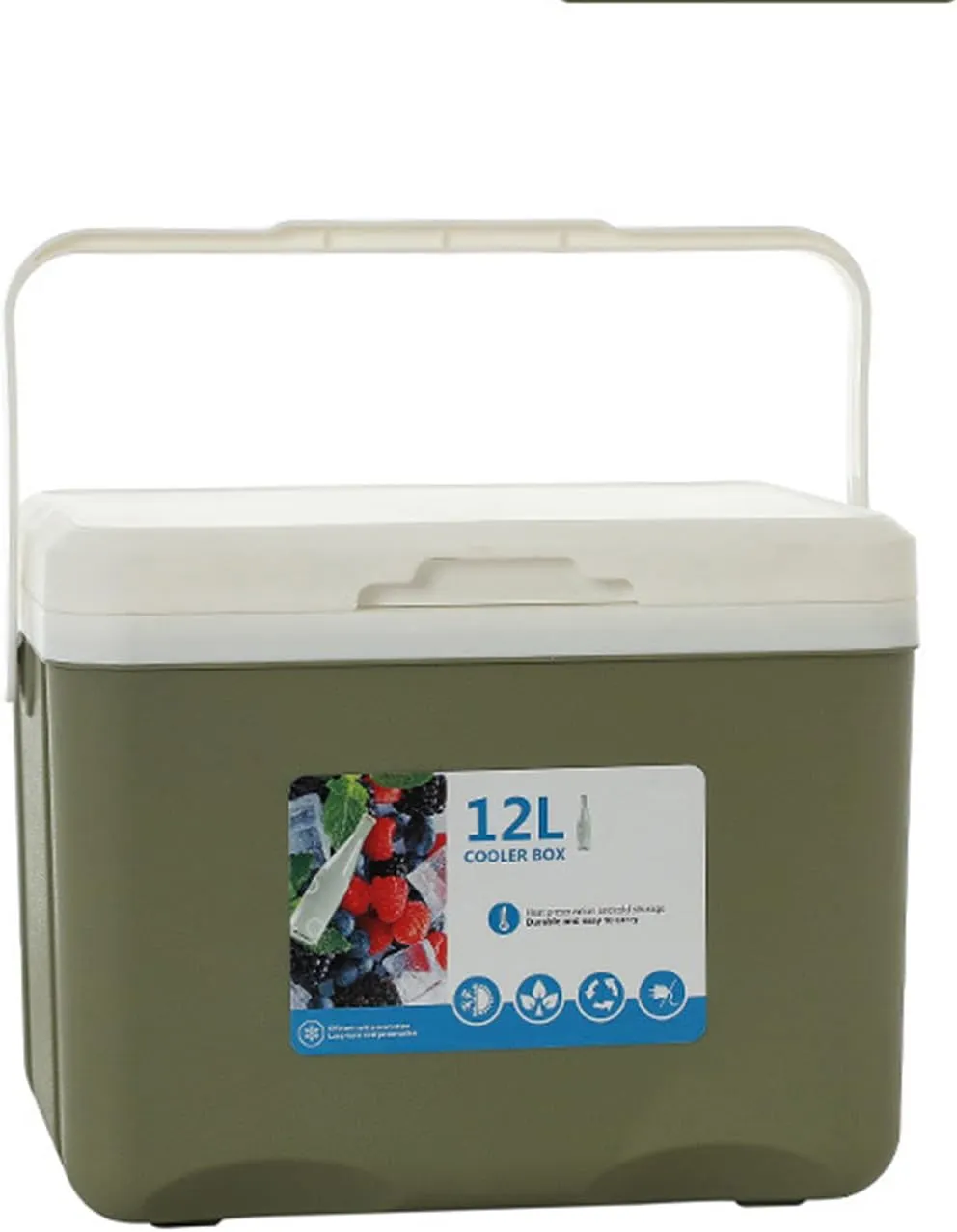 Cooler for Buick Limited/Riviera/Roadmaster/Skylark/Special/Super/Wildcat Insulated Hard Ice Box Large High-Performance Storage Box Portable Cool Picnic Box Festival Camping