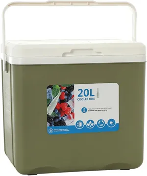 Cooler for Citro?n Berlingo/Jumper/Jumpy/2CV/Nemo/Xantia/Xsara Insulated Hard Ice Box Large High-Performance Storage Box Portable Cool Picnic Box Festival Camping,C-33.5 * 25.5 * 32.5cm