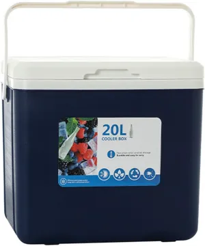 Cooler for Jeep Avenger/Cherokee/Compass/Concept/Gladiator/Meridian Insulated Hard Ice Box Large High-Performance Storage Box Portable Cool Picnic Box Festival Camping,B-33.5 * 25.5 * 32.5cm