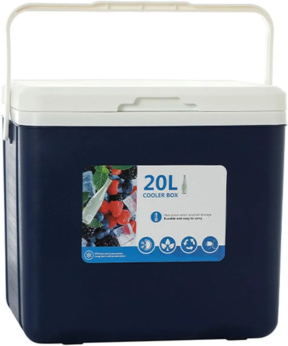 Cooler for Jeep Avenger/Cherokee/Compass/Concept/Gladiator/Meridian Insulated Hard Ice Box Large High-Performance Storage Box Portable Cool Picnic Box Festival Camping,B-33.5 * 25.5 * 32.5cm