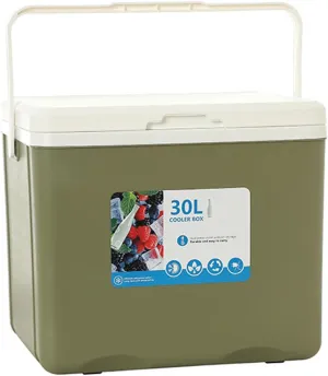 Cooler for Lifan X50/Lifan X60/Lifan X70/Lifan Cruiser/Lifan Foison Insulated Hard Ice Box Large High-Performance Storage Box Portable Cool Picnic Box Festival Camping,C-38 * 30.5 * 34.5cm