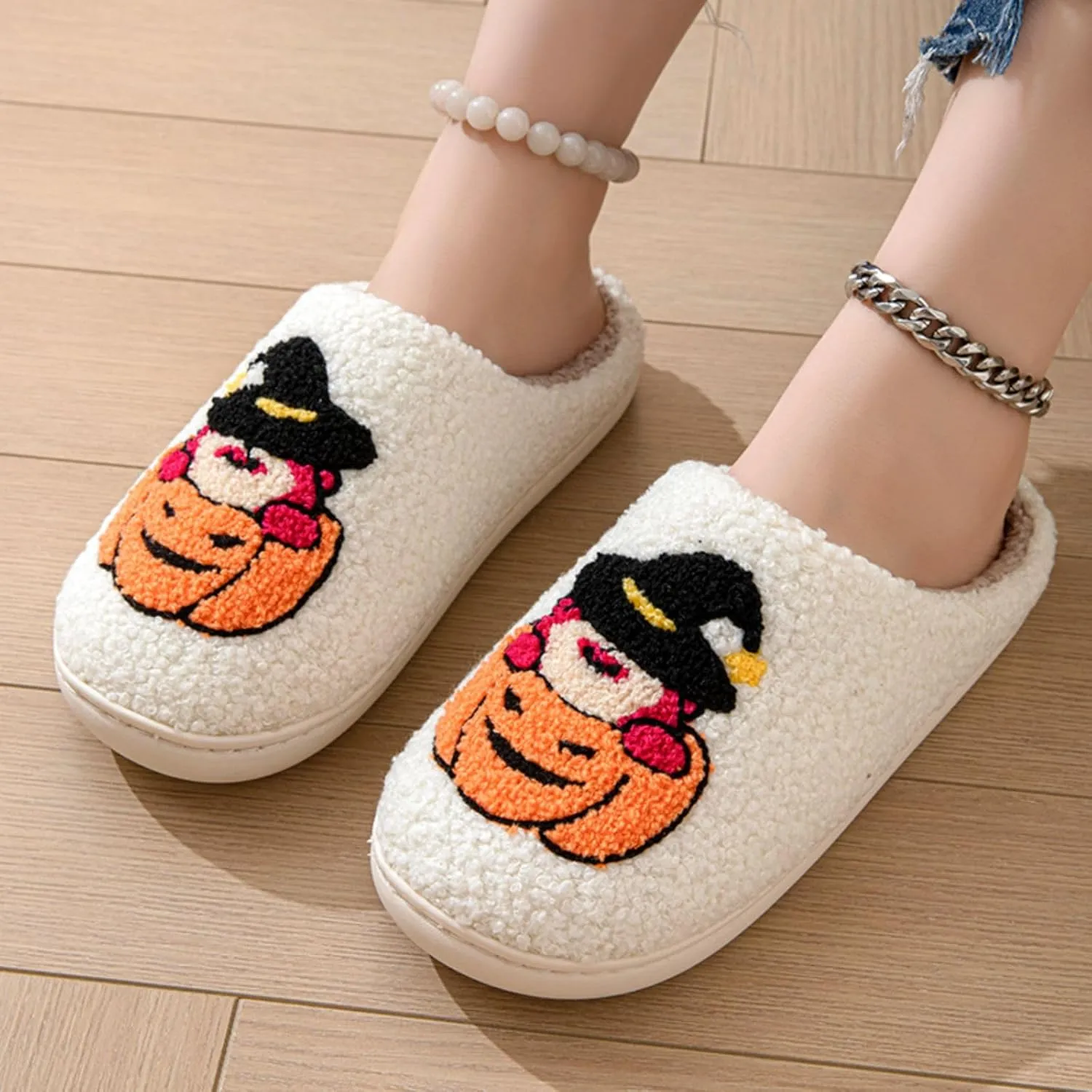 Cute Cat Slippers Strawberry Cherry Mushroom Slippers Evil Eye Blue Eye Slippers Smile Face Women's Men's Household Shoes Memory Foam Fluffy Couple Slippers Cloud Slip On Slippers