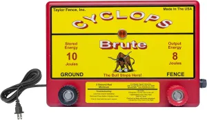 Cyclops Brute - 8 Joule Fence Charger - AC