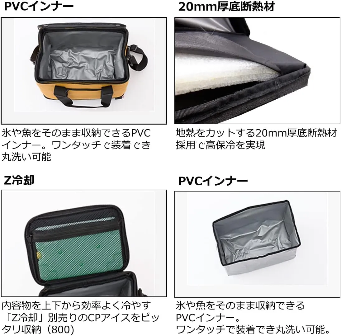 Daiwa Soft Cool Cooler Box/Cooler Bag (Cooler Bag), 2.2-10.9 gal (8-45 L), 2022 Model